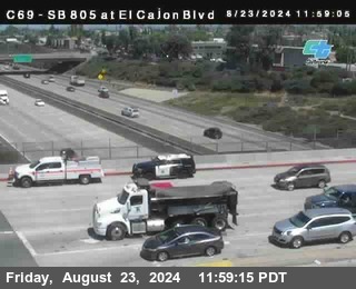 SB 805 at El Cajon Blvd (On Ramp)