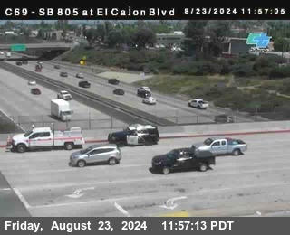 SB 805 at El Cajon Blvd (On Ramp)