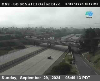 SB 805 at El Cajon Blvd (On Ramp)