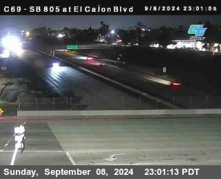 SB 805 at El Cajon Blvd (On Ramp)