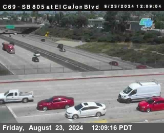 SB 805 at El Cajon Blvd (On Ramp)