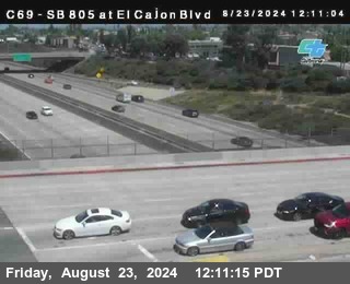 SB 805 at El Cajon Blvd (On Ramp)