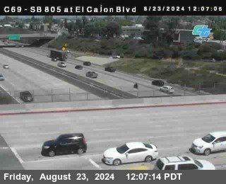 SB 805 at El Cajon Blvd (On Ramp)