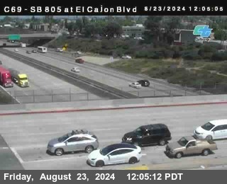 SB 805 at El Cajon Blvd (On Ramp)