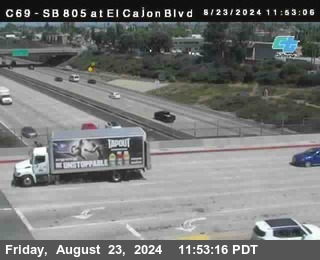 SB 805 at El Cajon Blvd (On Ramp)