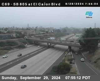 SB 805 at El Cajon Blvd (On Ramp)