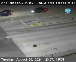 SB 805 at El Cajon Blvd (On Ramp)