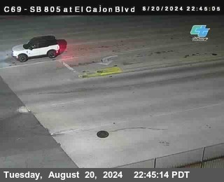 SB 805 at El Cajon Blvd (On Ramp)