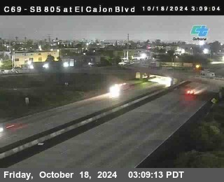 SB 805 at El Cajon Blvd (On Ramp)