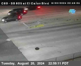 SB 805 at El Cajon Blvd (On Ramp)