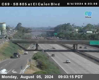 SB 805 at El Cajon Blvd (On Ramp)