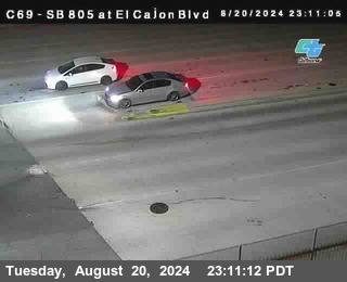 SB 805 at El Cajon Blvd (On Ramp)