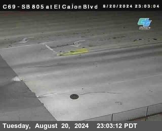 SB 805 at El Cajon Blvd (On Ramp)