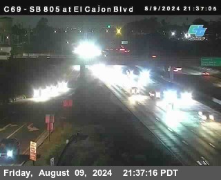 SB 805 at El Cajon Blvd (On Ramp)