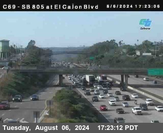 SB 805 at El Cajon Blvd (On Ramp)