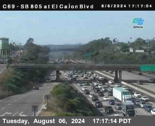 SB 805 at El Cajon Blvd (On Ramp)