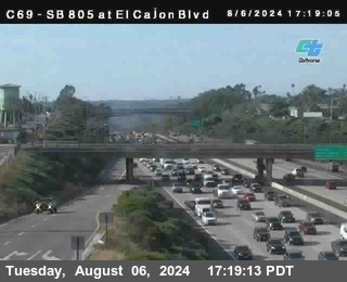 SB 805 at El Cajon Blvd (On Ramp)