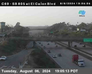 SB 805 at El Cajon Blvd (On Ramp)