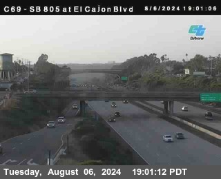 SB 805 at El Cajon Blvd (On Ramp)