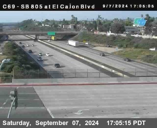 SB 805 at El Cajon Blvd (On Ramp)