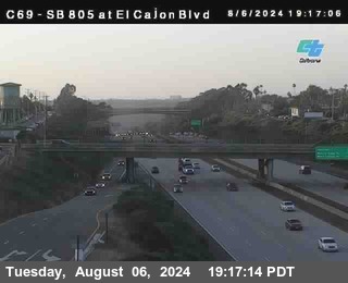 SB 805 at El Cajon Blvd (On Ramp)