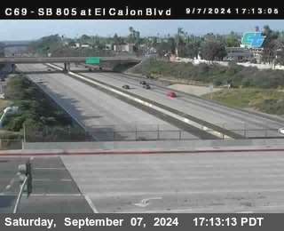 SB 805 at El Cajon Blvd (On Ramp)