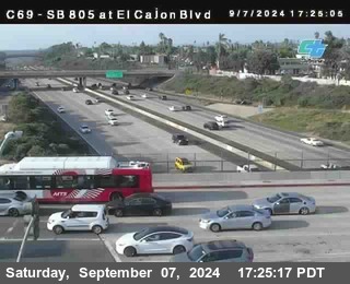 SB 805 at El Cajon Blvd (On Ramp)