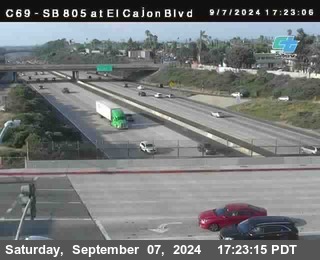 SB 805 at El Cajon Blvd (On Ramp)