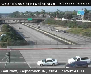 SB 805 at El Cajon Blvd (On Ramp)