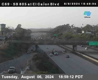 SB 805 at El Cajon Blvd (On Ramp)