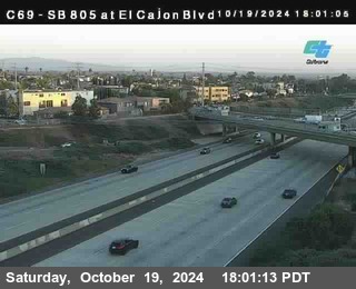 SB 805 at El Cajon Blvd (On Ramp)