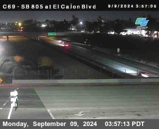 SB 805 at El Cajon Blvd (On Ramp)