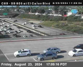 SB 805 at El Cajon Blvd (On Ramp)