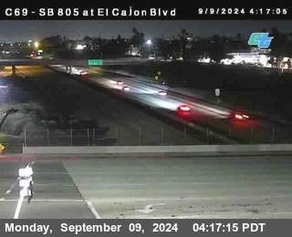 SB 805 at El Cajon Blvd (On Ramp)