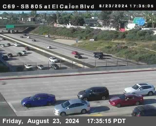 SB 805 at El Cajon Blvd (On Ramp)