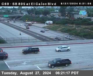 SB 805 at El Cajon Blvd (On Ramp)