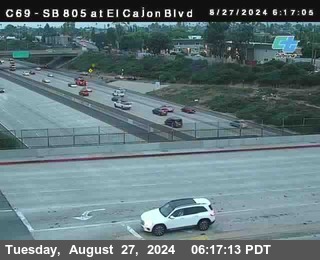 SB 805 at El Cajon Blvd (On Ramp)