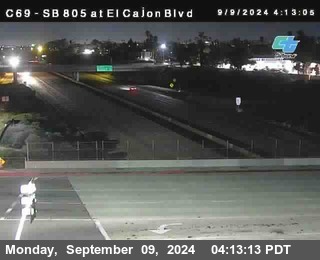 SB 805 at El Cajon Blvd (On Ramp)