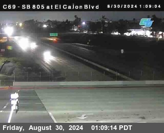 SB 805 at El Cajon Blvd (On Ramp)