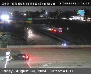 SB 805 at El Cajon Blvd (On Ramp)