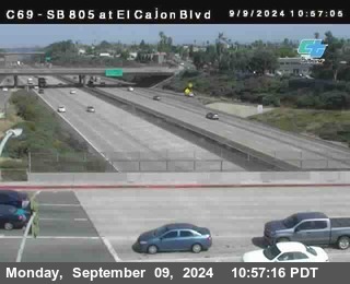 SB 805 at El Cajon Blvd (On Ramp)