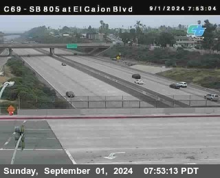 SB 805 at El Cajon Blvd (On Ramp)