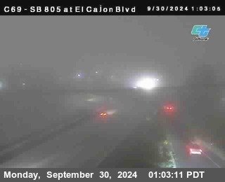 SB 805 at El Cajon Blvd (On Ramp)