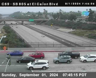 SB 805 at El Cajon Blvd (On Ramp)