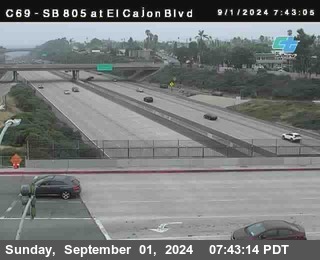 SB 805 at El Cajon Blvd (On Ramp)