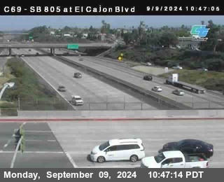 SB 805 at El Cajon Blvd (On Ramp)