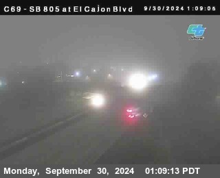 SB 805 at El Cajon Blvd (On Ramp)