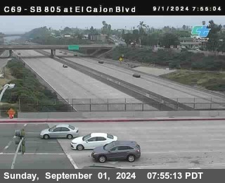 SB 805 at El Cajon Blvd (On Ramp)