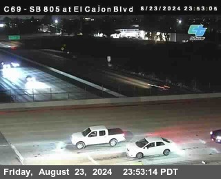 SB 805 at El Cajon Blvd (On Ramp)