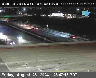 SB 805 at El Cajon Blvd (On Ramp)